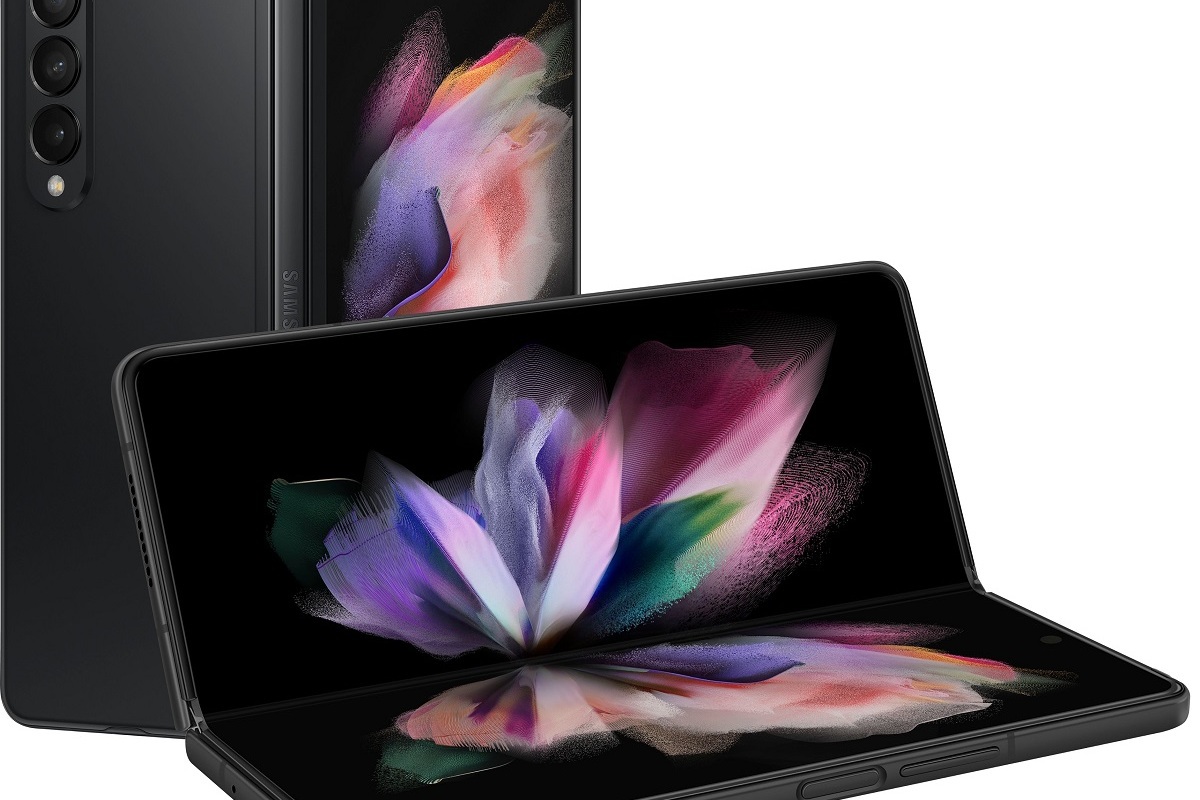 Foto: Galaxy Z Fold 3 Galaxy Z Fold 3 em foto de divulgação para sites