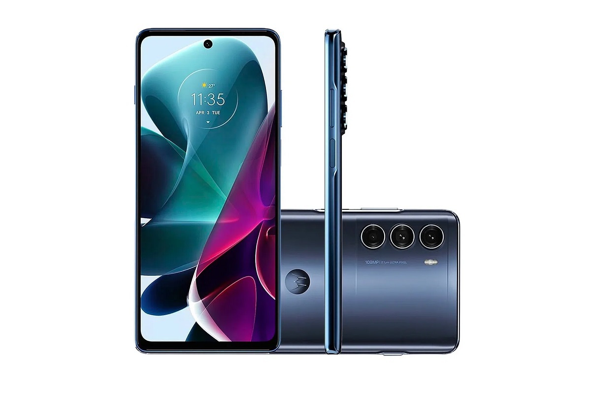 Aparelho: Motorola Moto G200 Motorola Moto G200 em montagem com aparelho em todos os ângulos