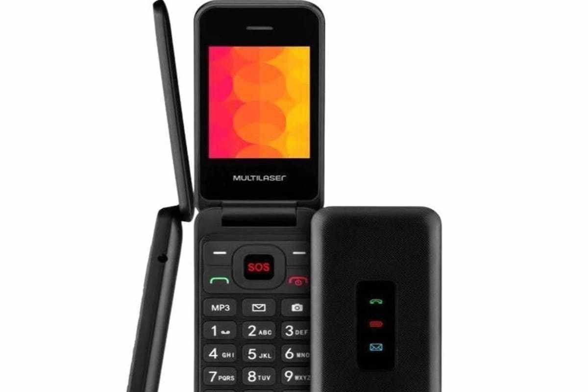 multilaser: celular para idoso multilaser
