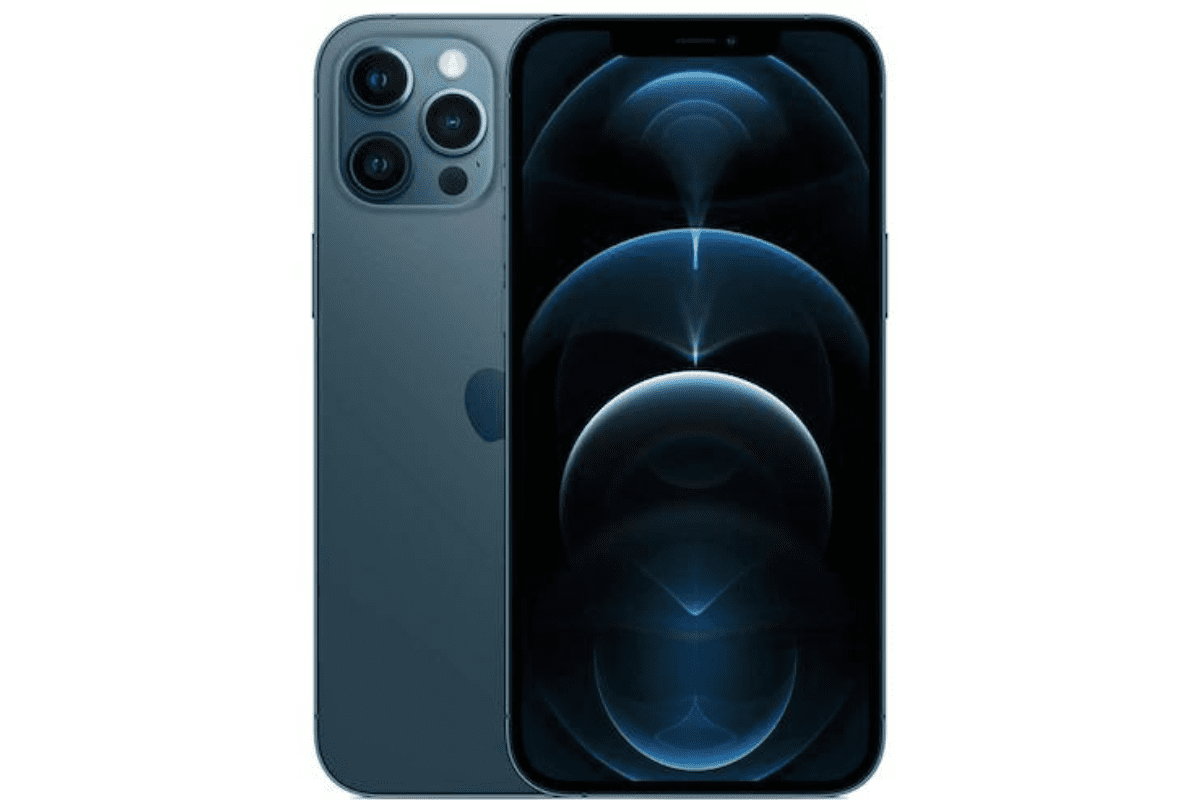 a imagem ilustra um Iphone que é um celular à prova d'água