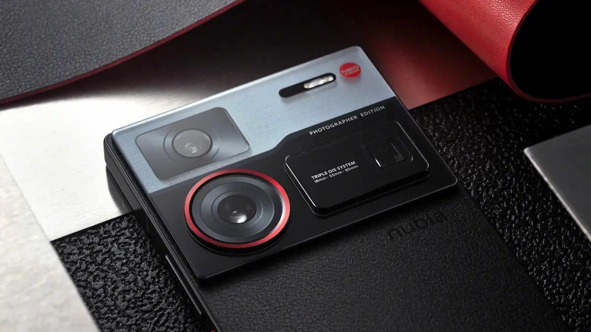 Celular Nubia Z60 Ultra Photographer Edition tem novo visual e recursos de IA