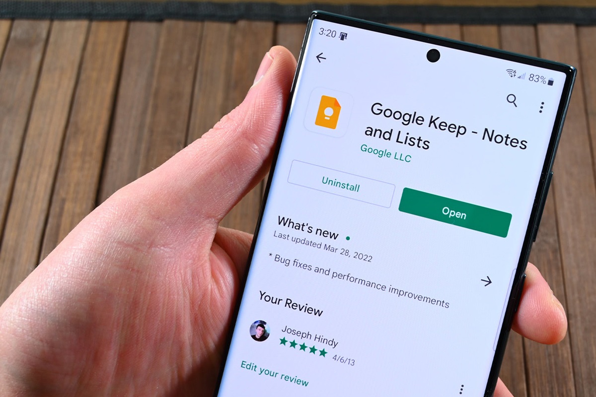 O Google Keep é um bom app?